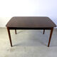 Midcentury Danish extendable dining table in teak, 1960s