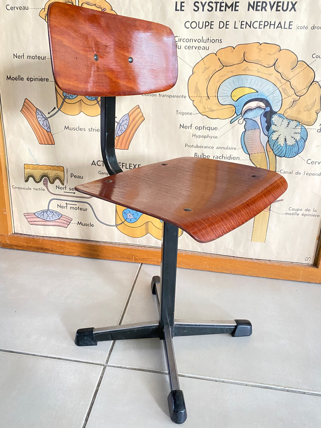 Vintage Marko children's school chair