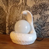 Ceramic cobra lamp