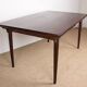 Danish extendable dining table in rosewood, model 54 by Gunni Omann