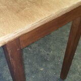 Solid oak bedroom table