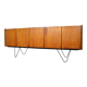 Scandinavian teak and metal sideboard