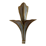 Lily leaf wall lamp