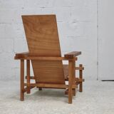 Armchair after Gerrit Rietveld. Circa 1970