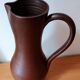 Stoneware water pitcher
