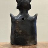 Natural pottery statuette