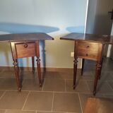 Two bedsides Louis Philippe style