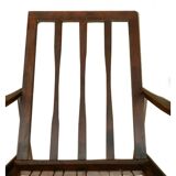 Vintage Scandinavian 1960s boomerang armchair