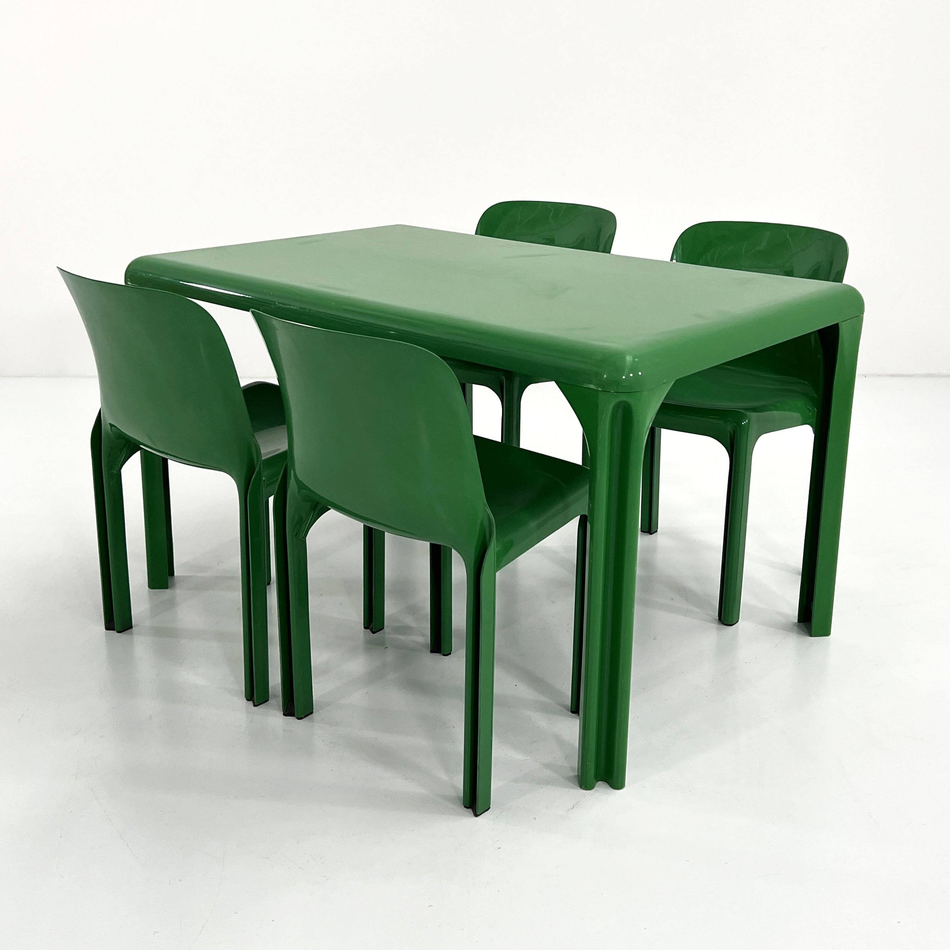Table à manger Stadio 120 cm par Vico Magistretti pour Artemide, 1970