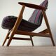 Vintage Scandinavian armchair from the 1960s.