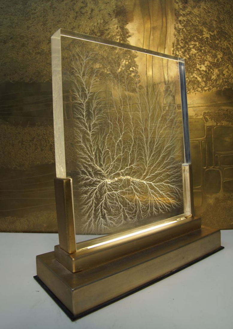 Maison Jansen office lamp 1970