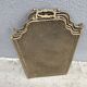 Antique 19th century fireplace screen, 5-panel spark arrester