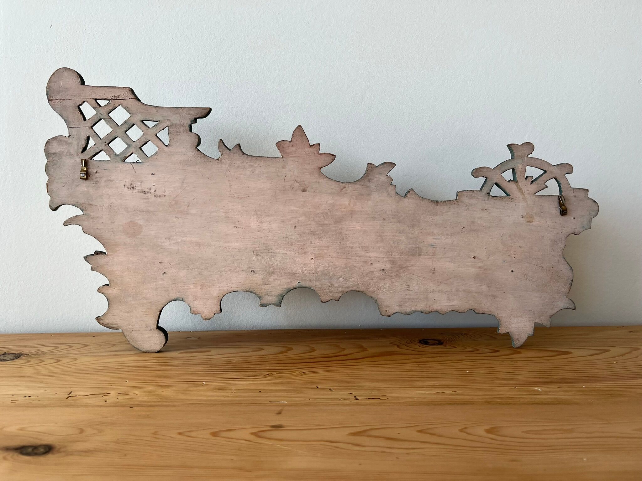 Old wall shelf