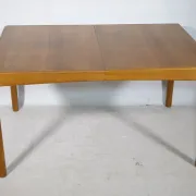 Danish Design Extendable Dining Table in Teak by Bramin, 1960s