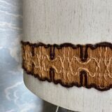 XL floor lamp by Hustadt Leuchten, studio ceramic, 1970s, mid-century, vintage, brutalist, fat lava