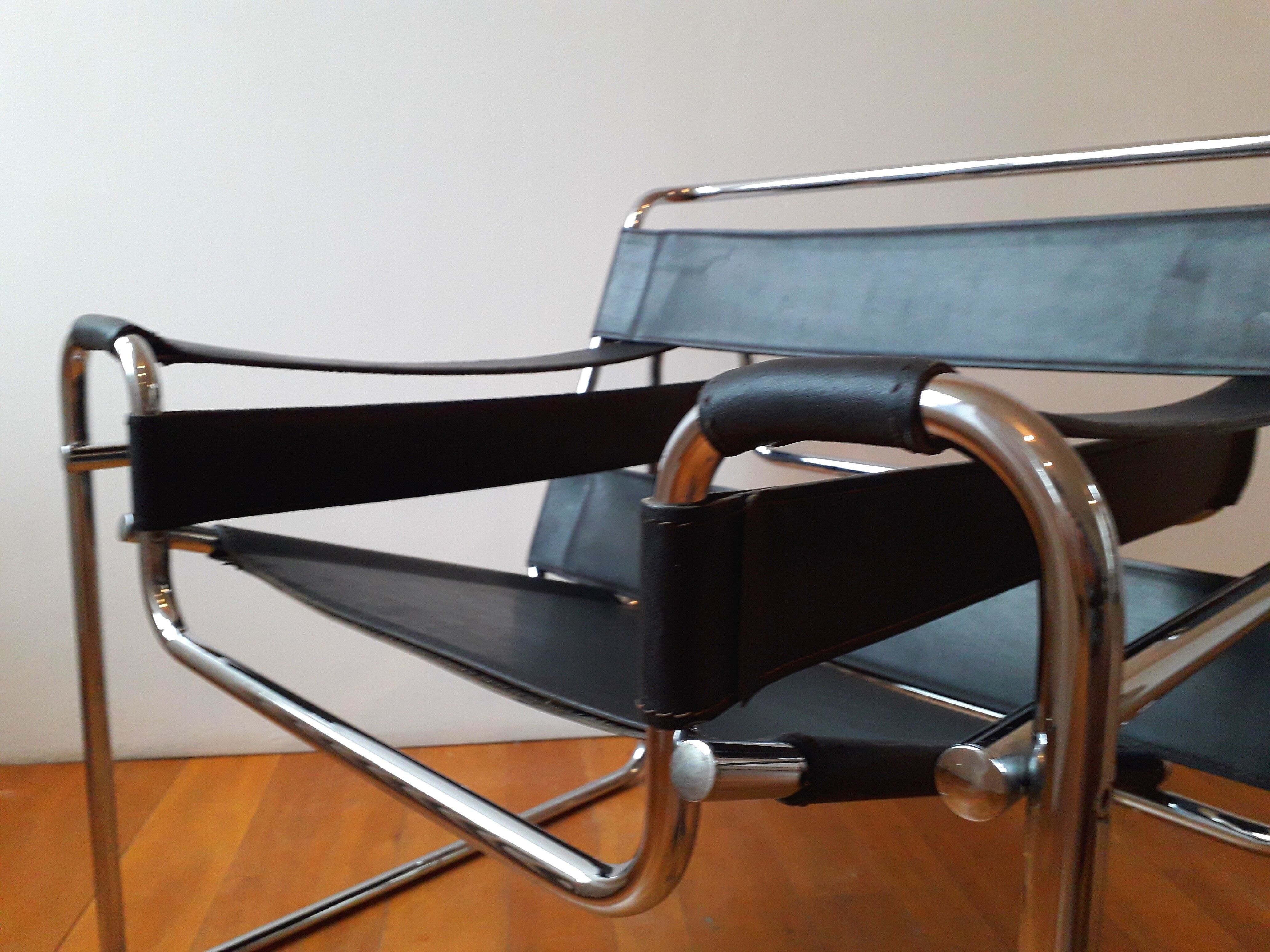 Marcel Breuer Vintage Wassily armchair