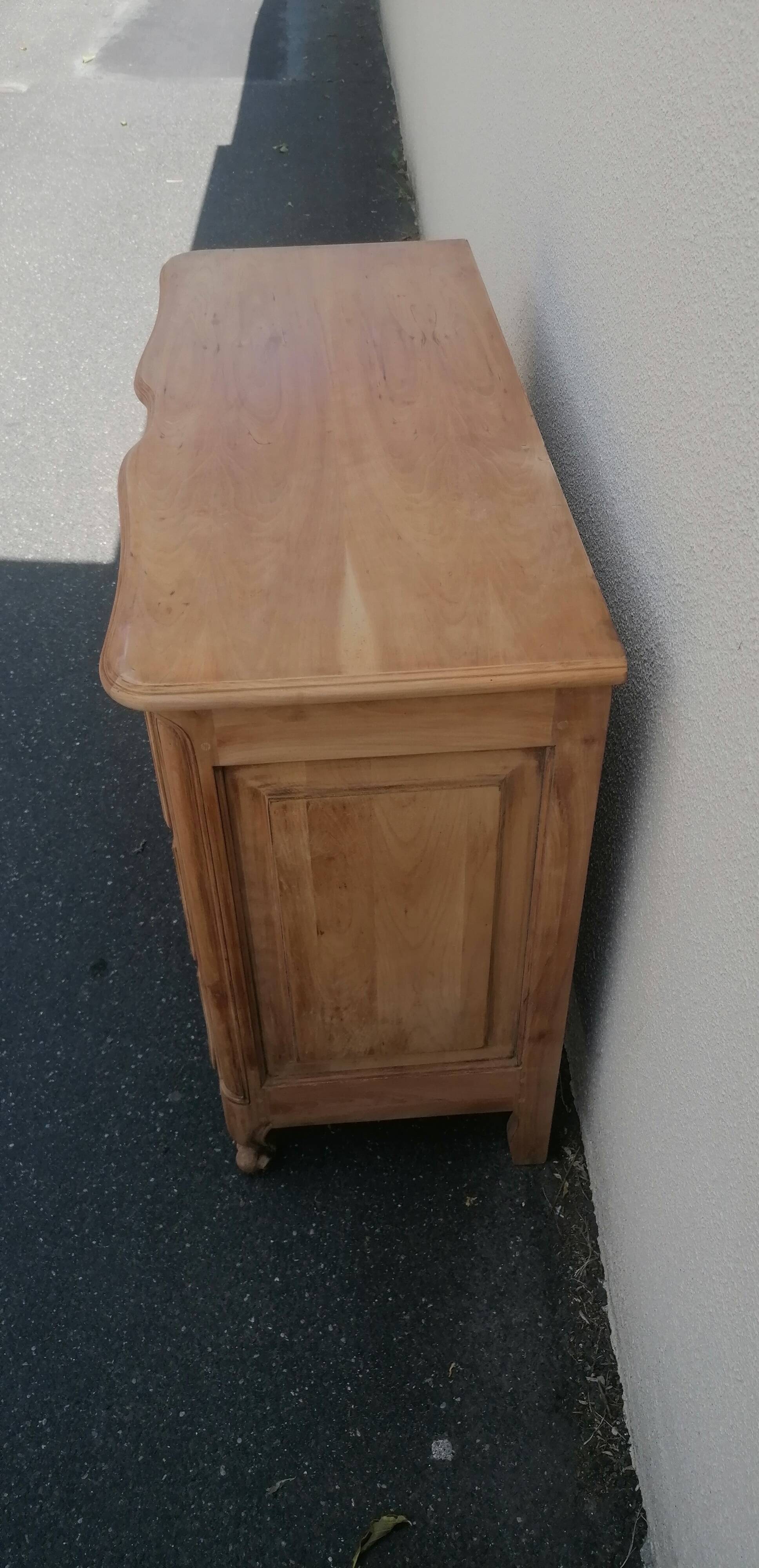 beautiful Louis XV style chest of drawers, stripped, sanded and left raw