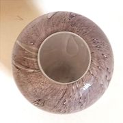 Vase signed La Rochère crystal Height 25.8 cm