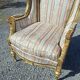 Louis XVI style wingback Bergère armchair