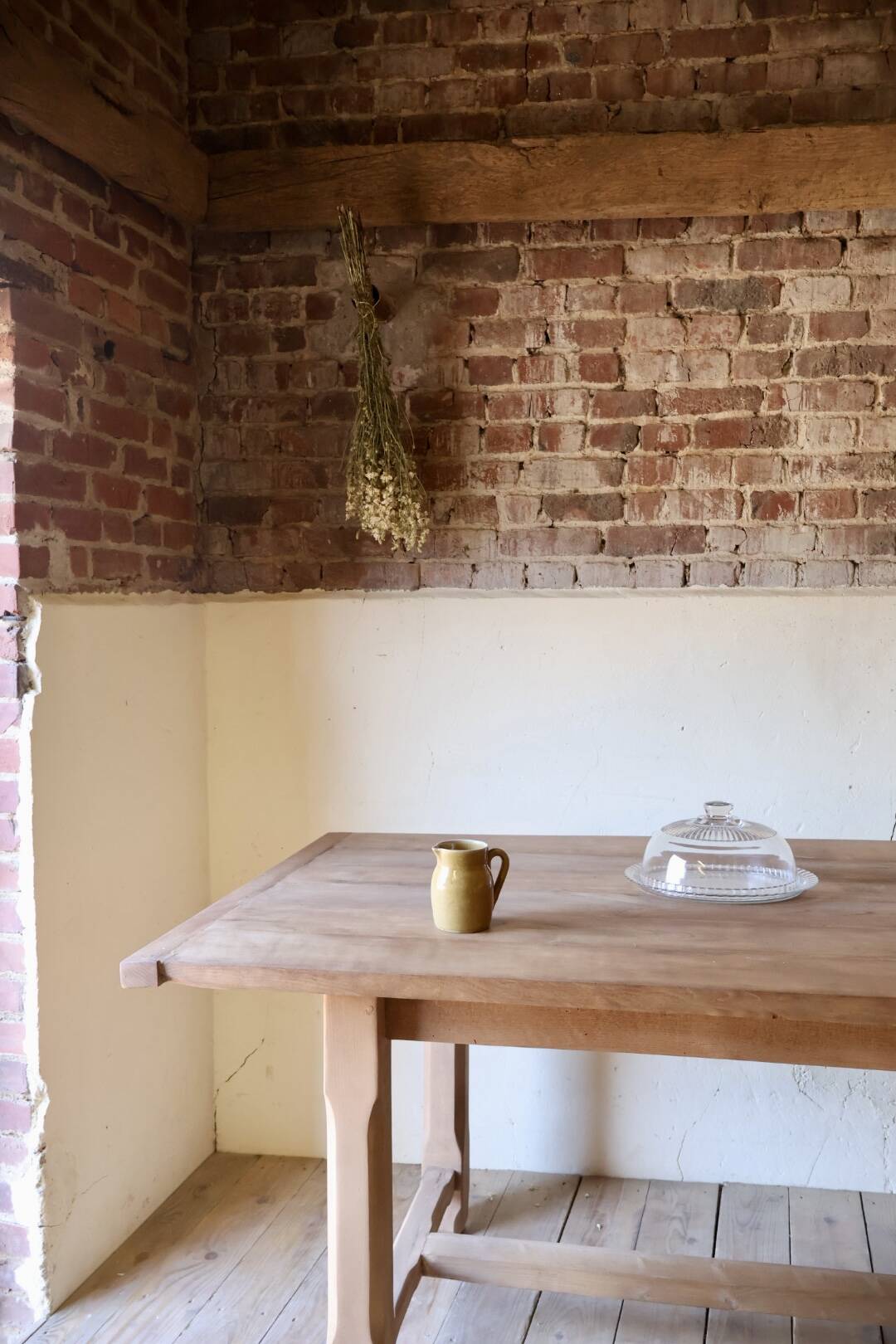 Large rustic farmhouse table