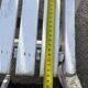 Set of 3 vintage folding garden armchairs
