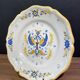 Earthenware plate decorated with winged character decoration in Nevers style, Auxerrois