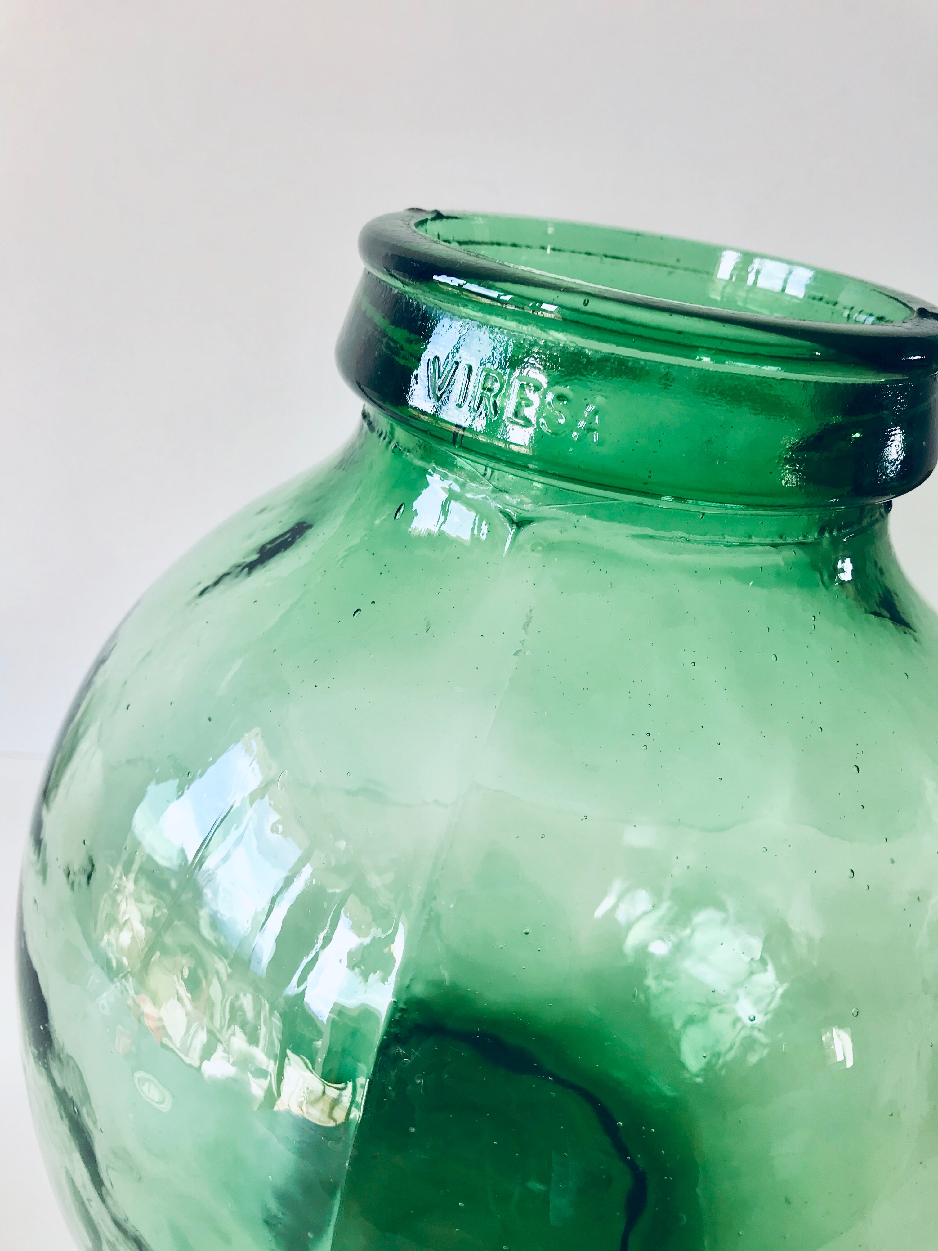 Demijohn wide collar