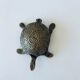 Brass turtle ashtray