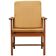 Yellow armchair, Danish design, 1970s, designer: Børge Mogensen