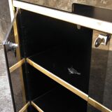 Hi Fi glass and plexiglass cabinet 1970