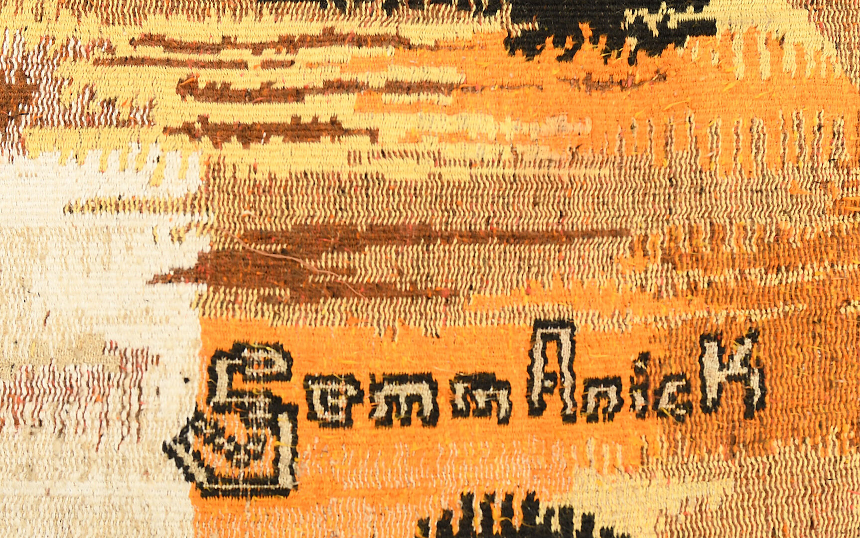 Aubusson carpets from the Robert Four workshops "Haiti" byGEMMANICK