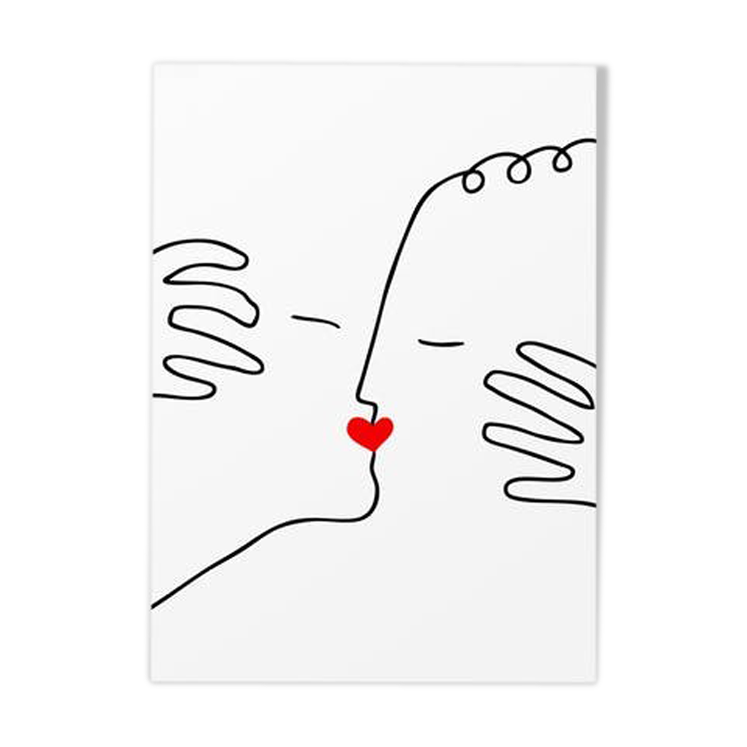 Poster A3 Shandor-love Kiss 29, 7x42cm