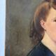 Portrait of a woman, oil on canvas