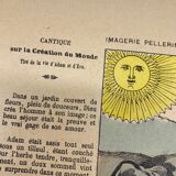 Images of Epinal "the creation of the world"