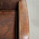 Sheepskin armchair with a timeless design and stunning warm colours