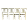 Set of 4 Waggeryds Carl Malmstem chairs