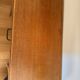 Vintage wooden desk from the 50s and 60s, made in France
