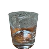 Set of six whiskey glasses