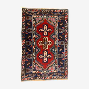Turkish tribal rug veg dye 195x128 cm