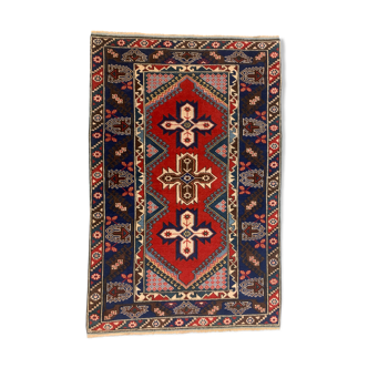 Tapis tribal turc teinture végétale 195x128 cm