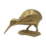 Golden brass bird