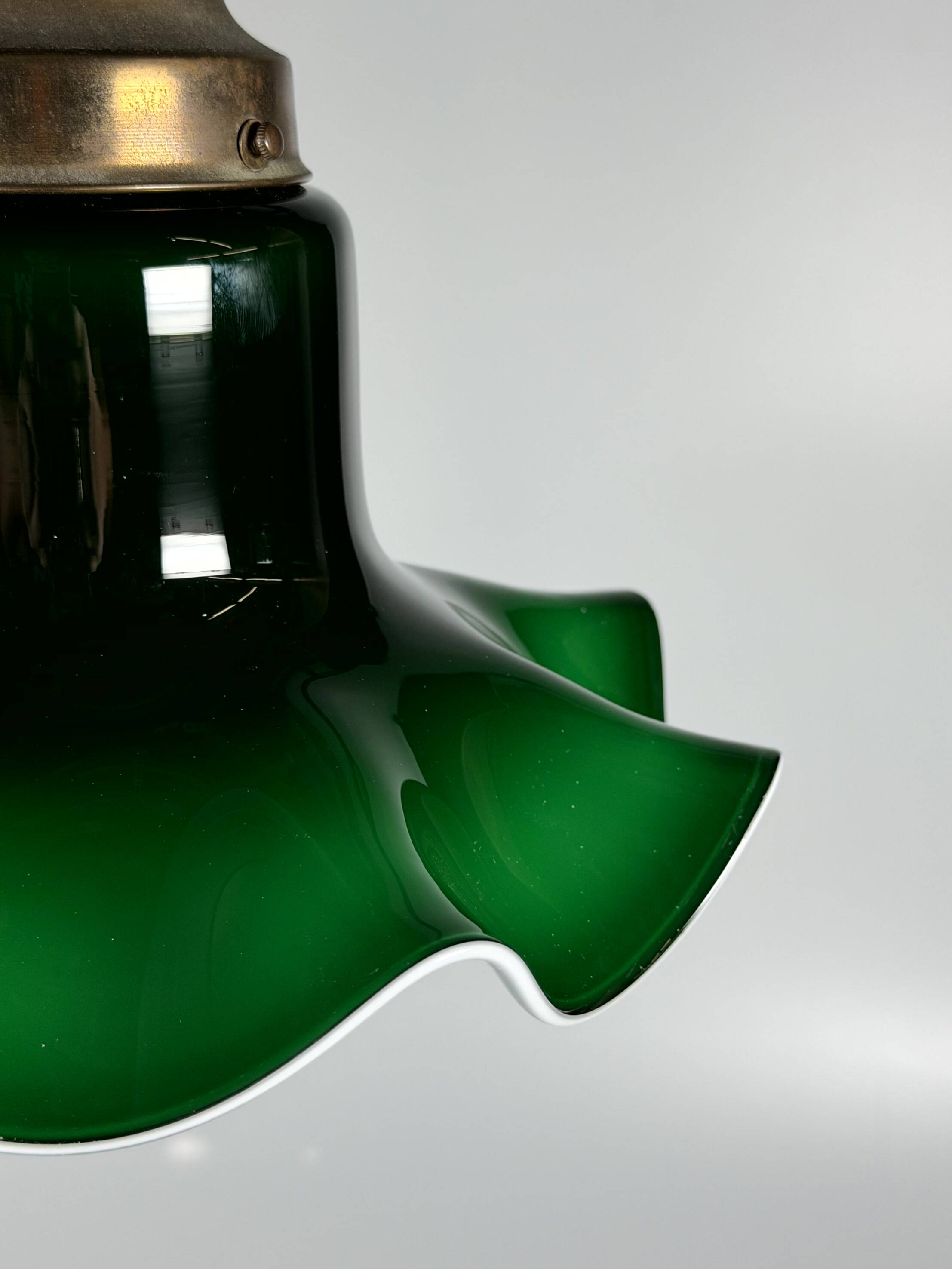 1960s 1970s Hanging Lamp from Peill & Putzler Germany Space Age Design