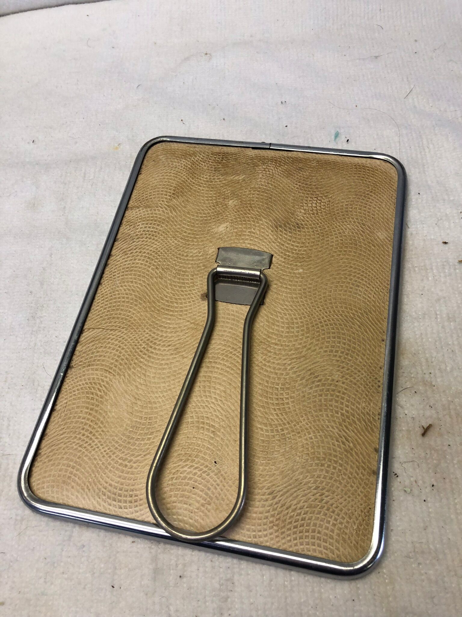 Vintage barber mirror 15x21cm