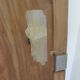 Pair of mahogany doors
