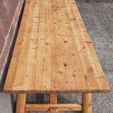 Georges Robert brutalist table (2 meters)