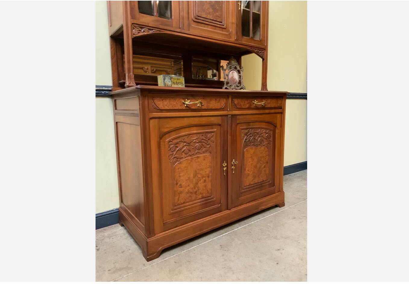 Antique - Buffet, Vertiko, Sideboard - Jugendstil, Art Nouveau