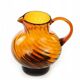 Water jug, pressed glass, Huta Barbara, Poland, 1970s