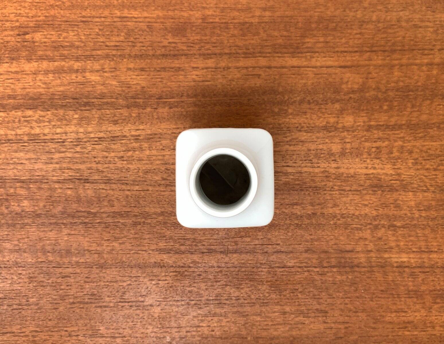 Brutalist porcelain vase from mid-century Wunsiedel Bavaria Porcelain, 1960s.