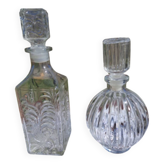 Lot de 2 carafes
