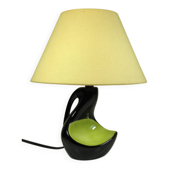 Lampe en céramique années 50